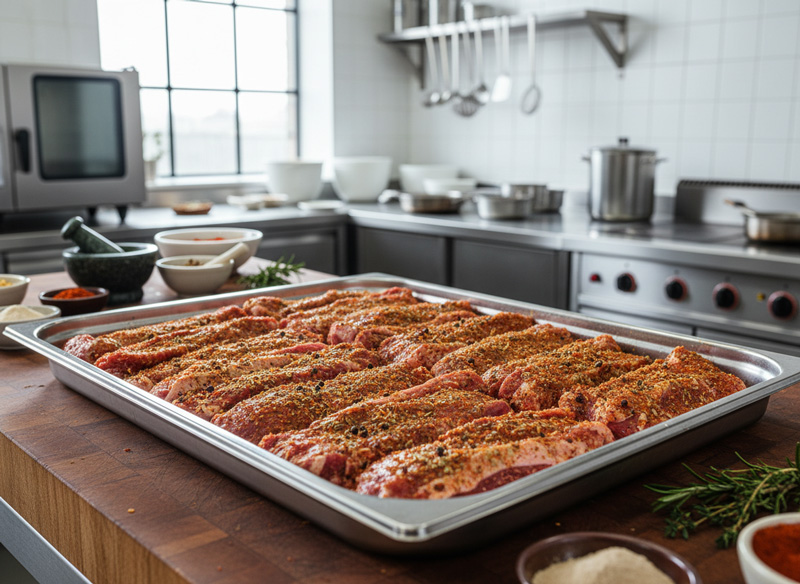 Marinades en saupoudrage & assaisonnements prêts à l’emploi